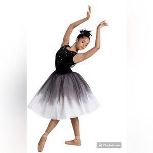 Weissman Black and White Dying Swan soft Tutu